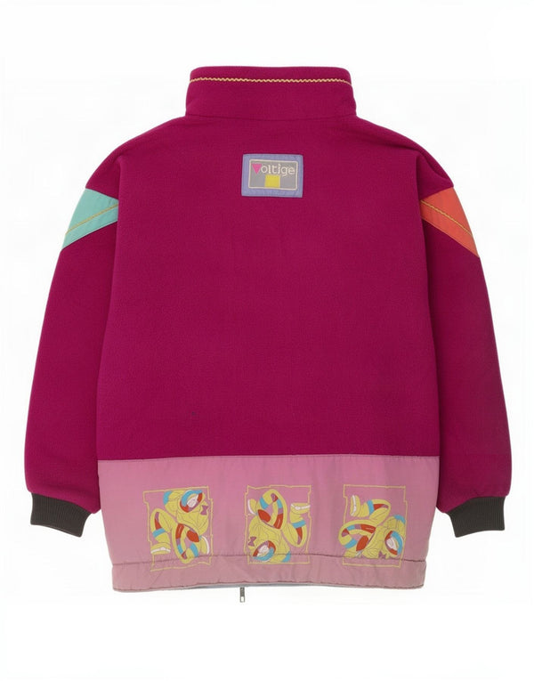 Jaqueta masculina Malden Voltige Graphic Fleece UK 42 XL marrom colorblock