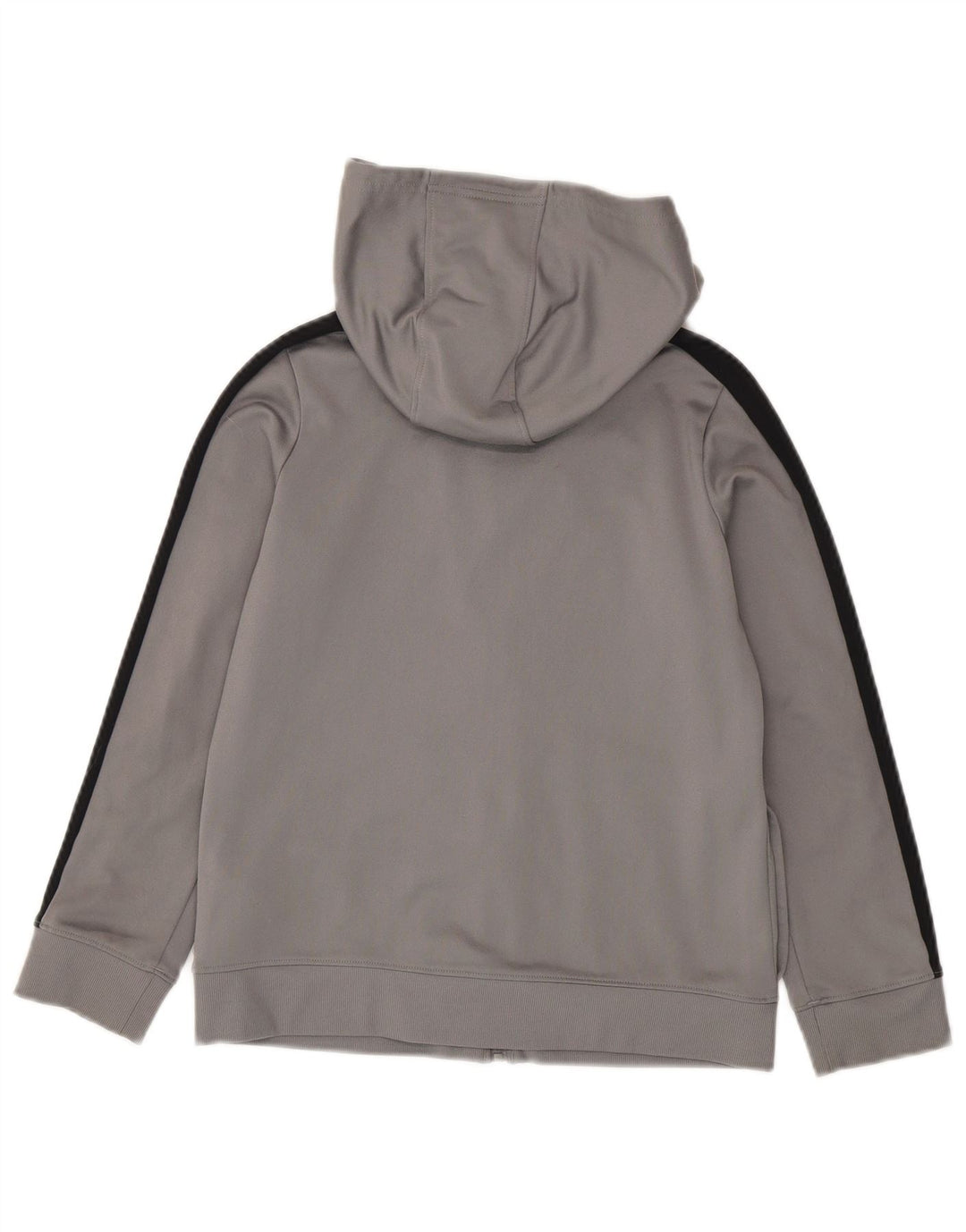 Suéter Under Armour Boys Zip com capuz 9-10 anos cinza médio bloco colorido