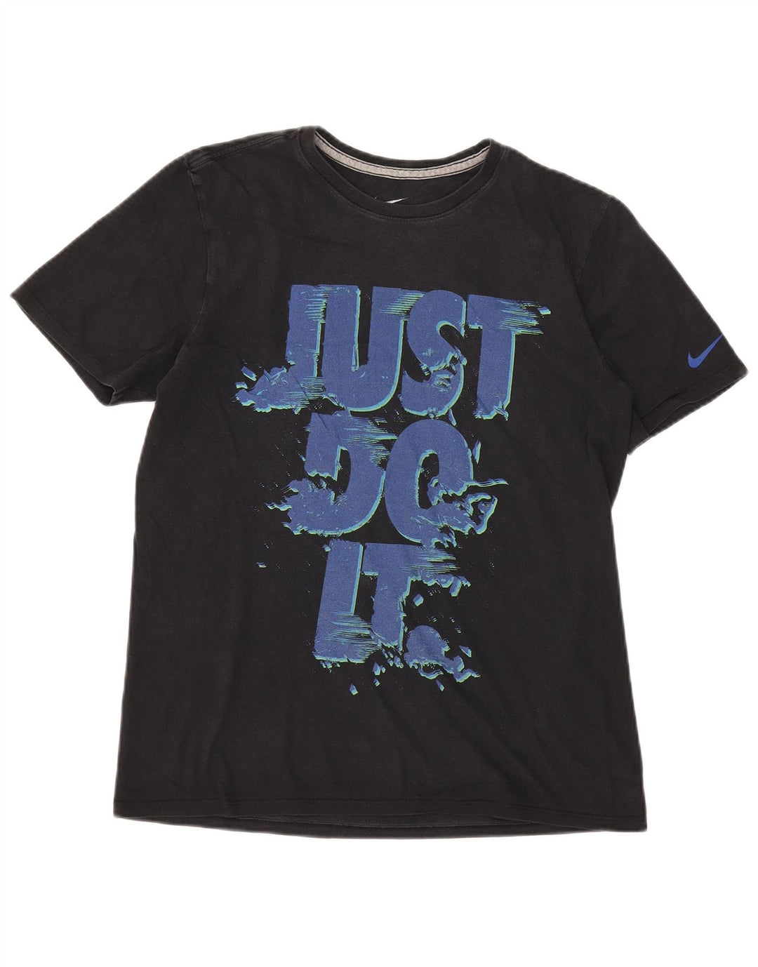 Camiseta Nike Masculina Athletic Cut Graphic Top Médio Algodão Preto