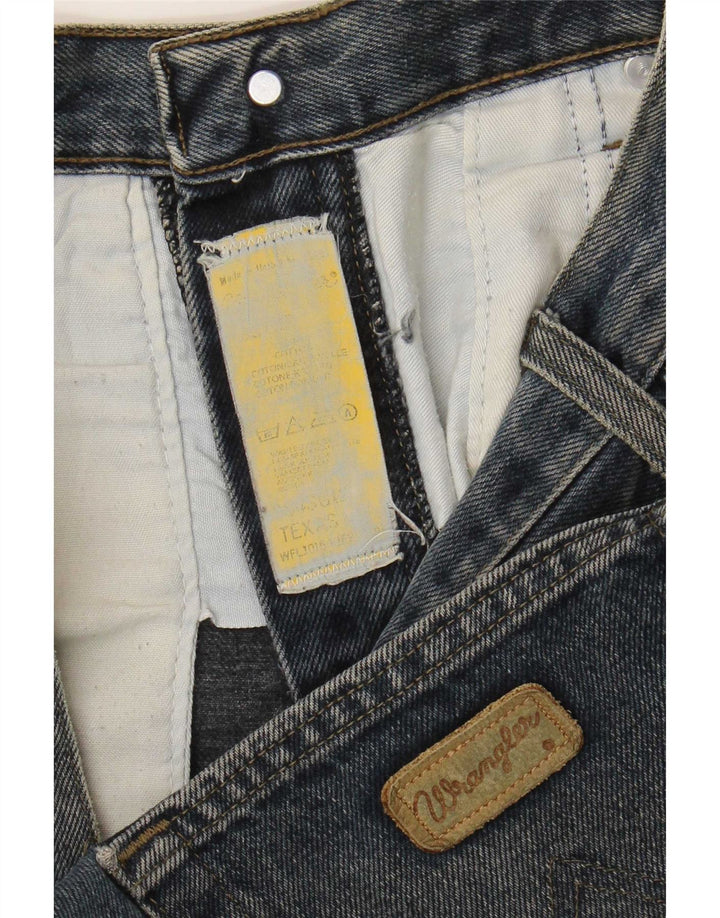 Wrangler Masculino Texas Straight Jeans W32 L31 Azul Algodão