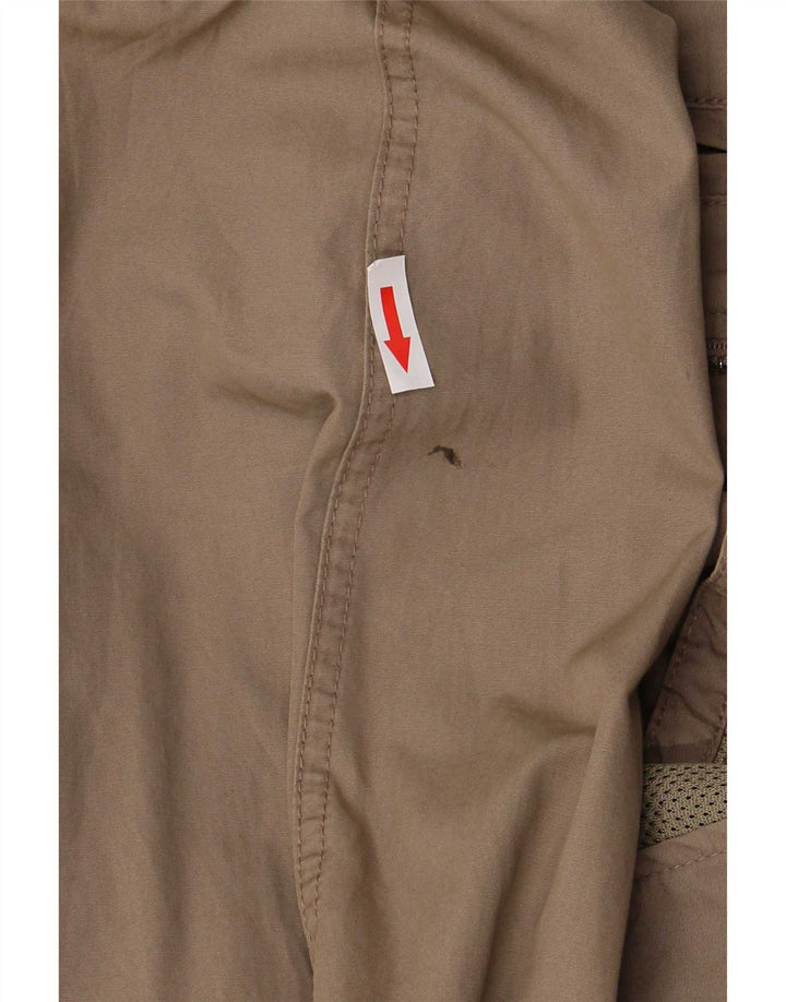 Jaqueta bomber masculina Geox Respira UK 42 XL poliéster marrom