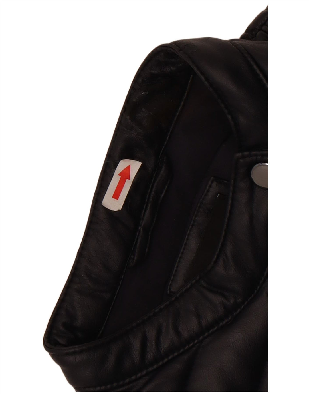 Jaqueta acolchoada feminina GUESS UK 14 poliuretano azul marinho médio