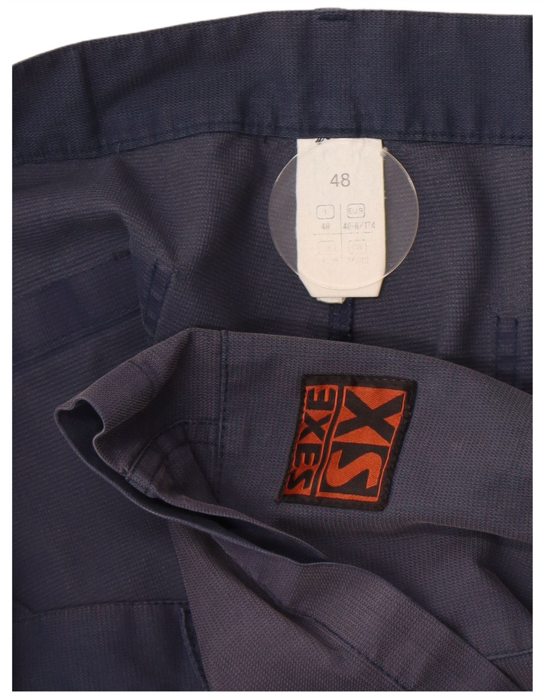 Shorts cargo masculino XS Exes IT 48 médio W38 azul marinho