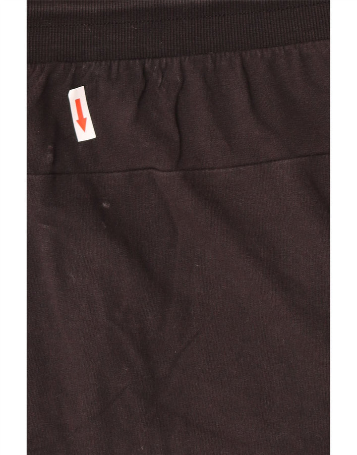 Shorts esportivos gráficos femininos Puma 2XL algodão preto