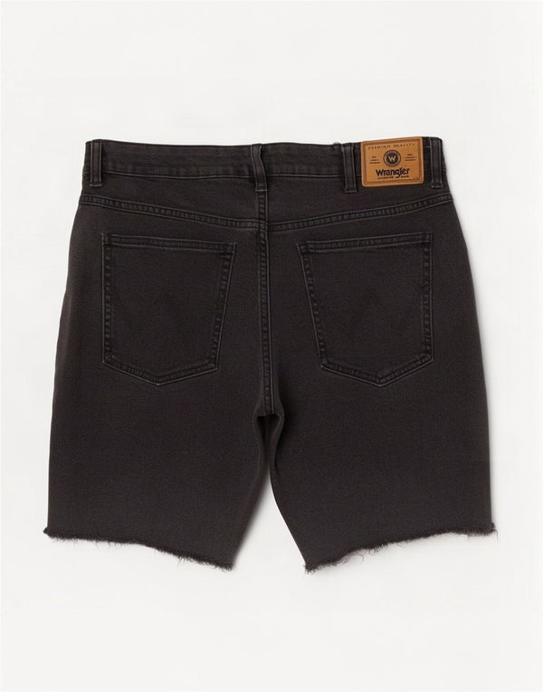 Shorts jeans masculino Wrangler W34 grande preto