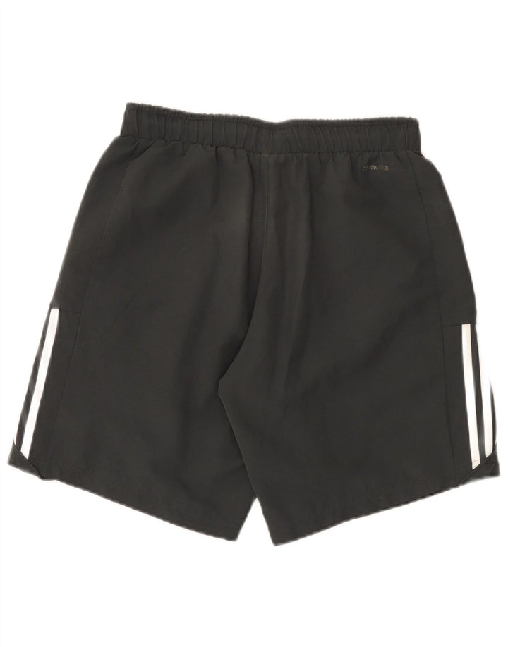 Adidas Mens Climalite Sport Shorts Pequeno Poliéster Cinza