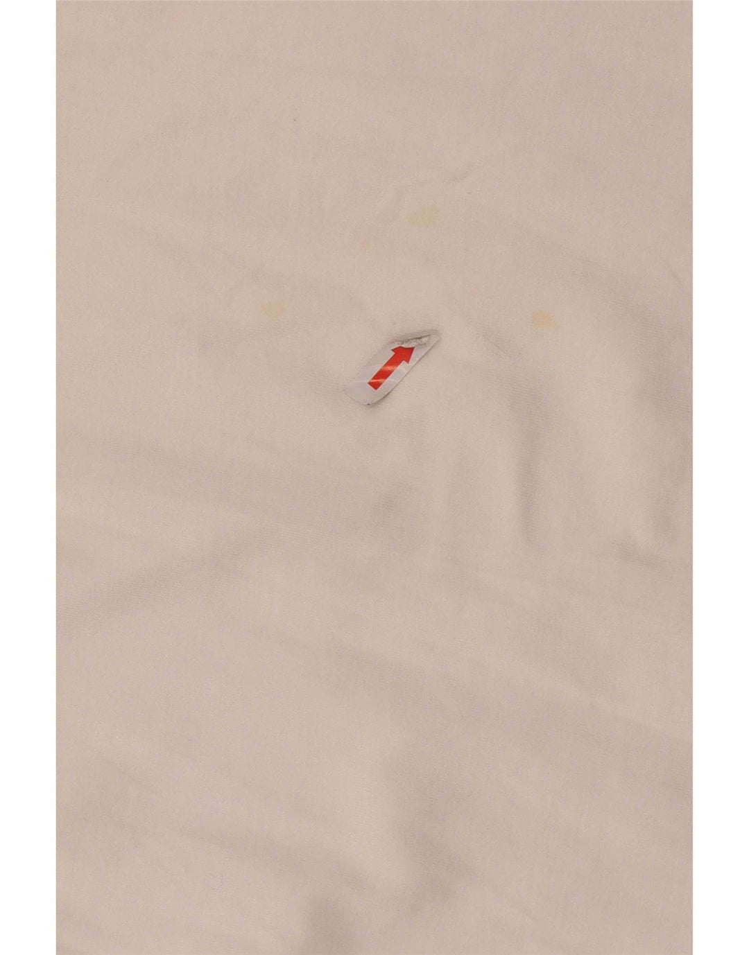 Ellesse blusa feminina gráfica manga comprida Reino Unido 10 algodão branco pequeno