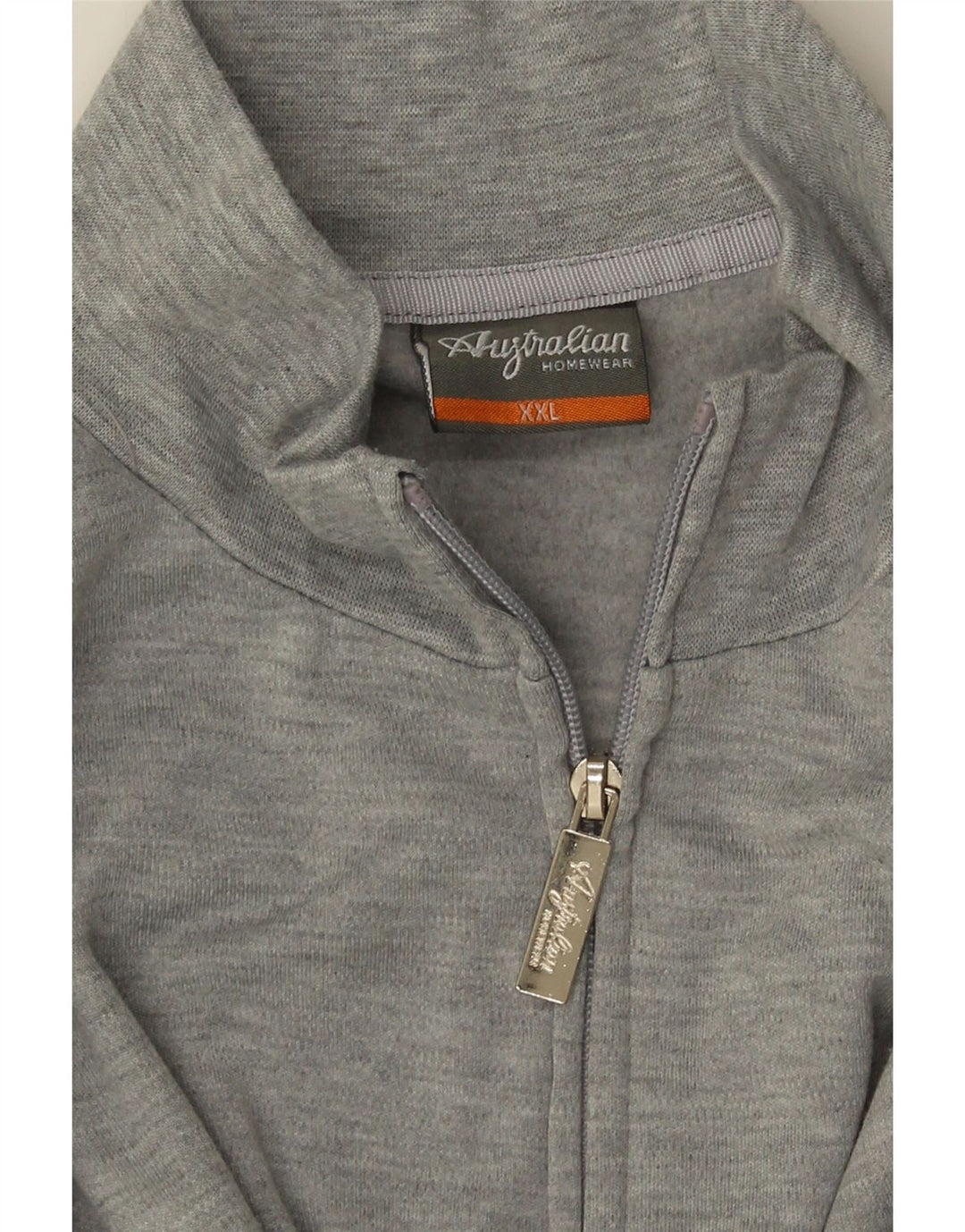 AUSTRALIAN L'ALPINA Jaqueta masculina de agasalho 2XL cinza manchado
