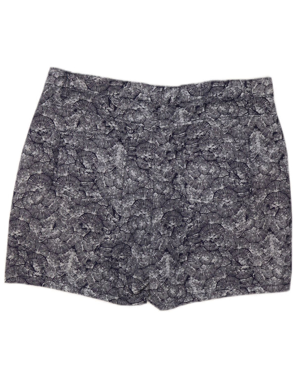 Shorts Chino Feminino Mountain Warehouse UK 12 Médio W34 Azul Marinho