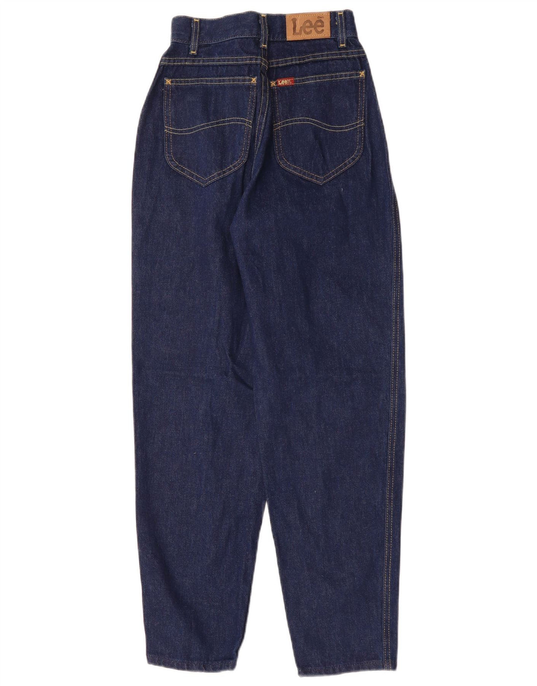 Calça jeans feminina de cintura alta LEE W22 L27 azul marinho