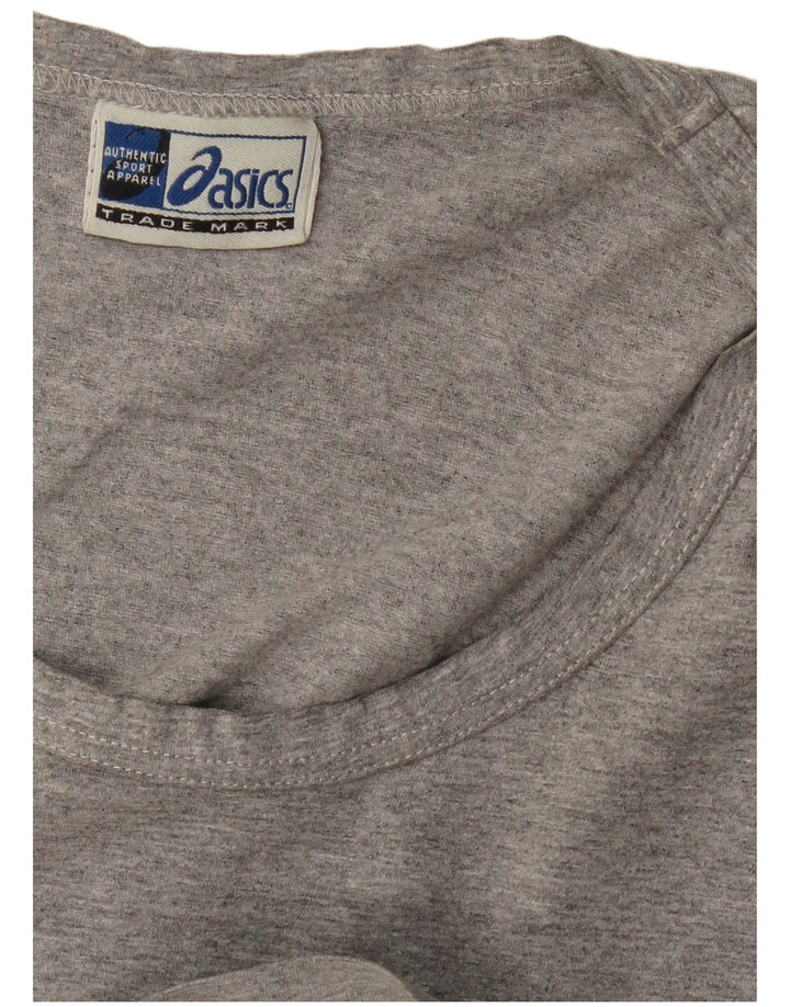 ASICS Colete Masculino Top Cinza Médio