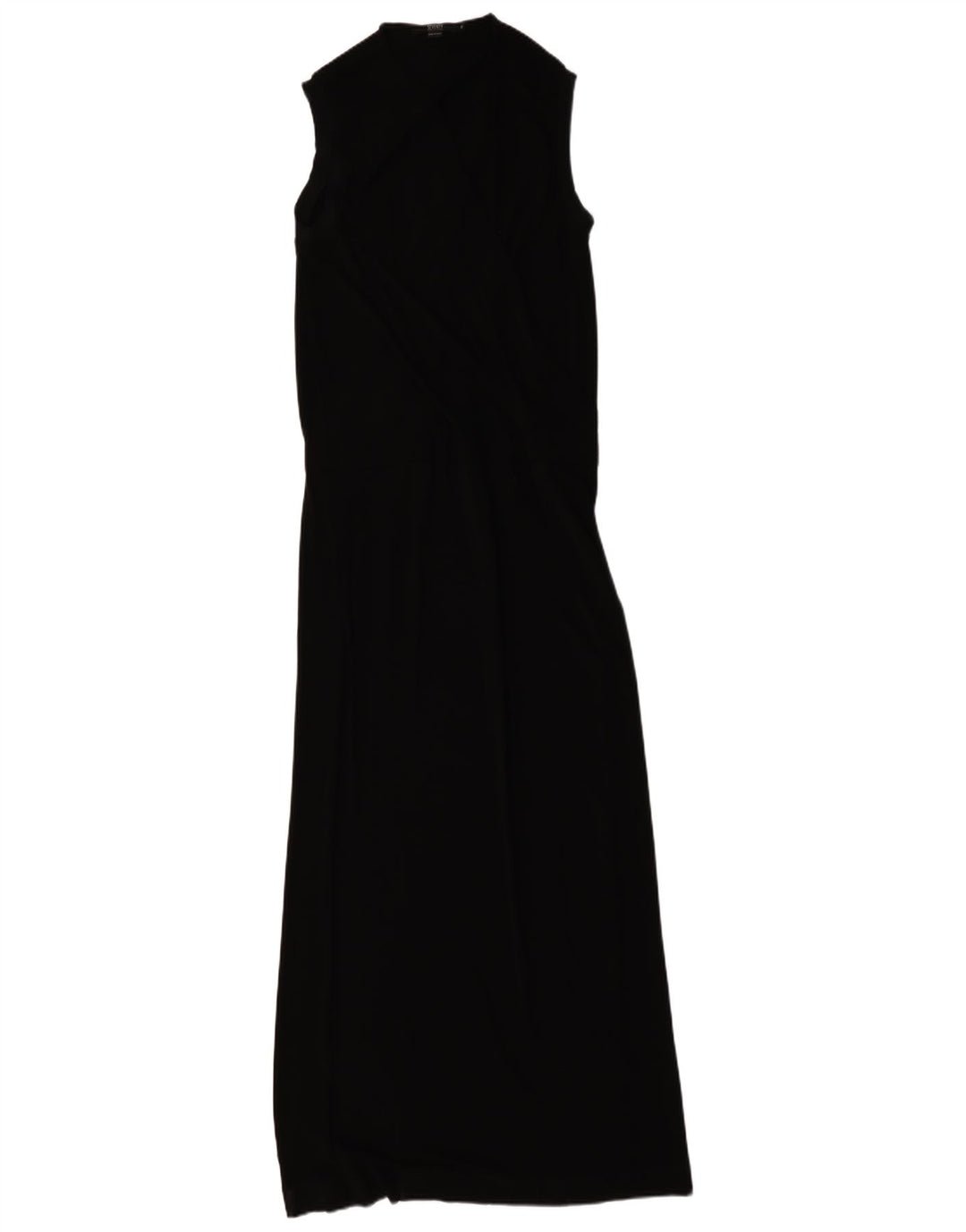 Seventy vestido maxi feminino sem mangas IT 46 grande viscose preta