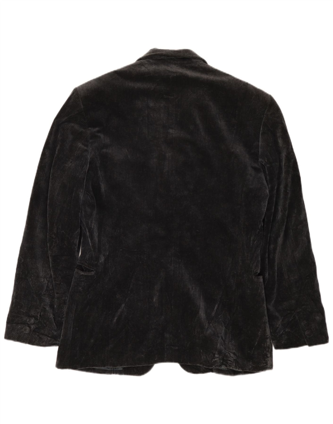 Jaqueta blazer masculina de veludo CALUGI E GIANNELLI IT 52 XL azul marinho