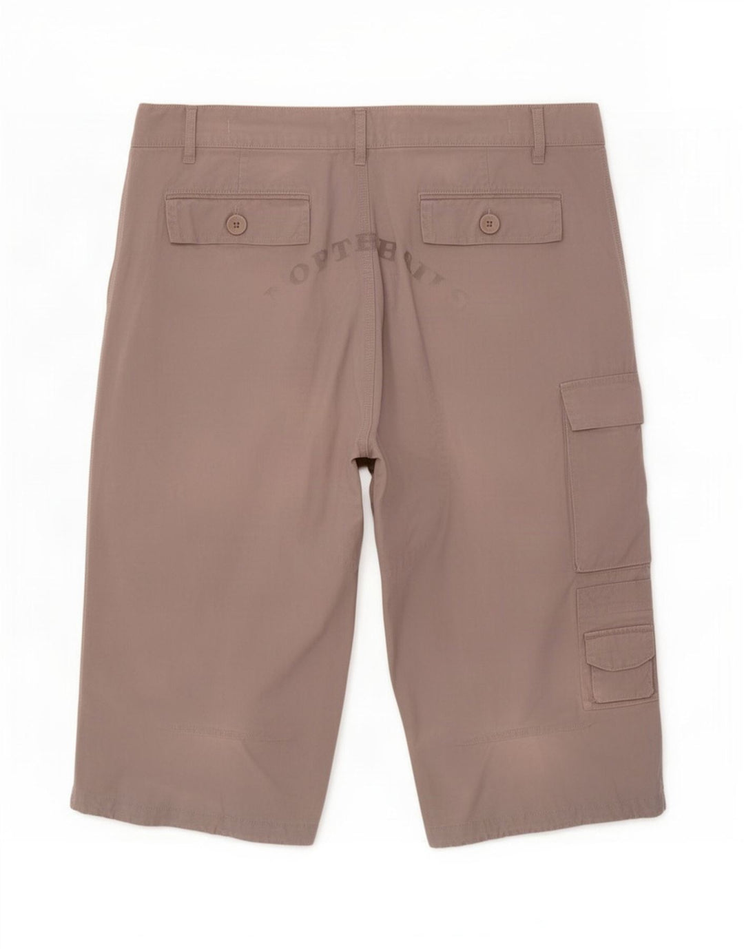 Shorts cargo masculino gráfico North Sails grande W36 algodão cinza