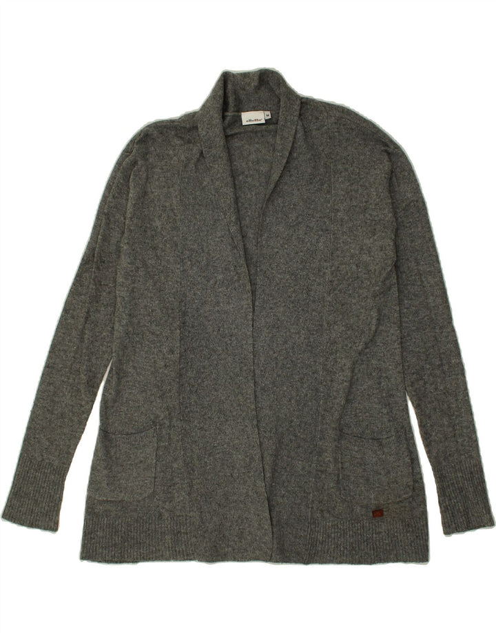 ELLESSE Womens Cardigan Sweater UK 14 Medium Grey Vintage Ellesse and Second-Hand Ellesse from Messina Hembry 