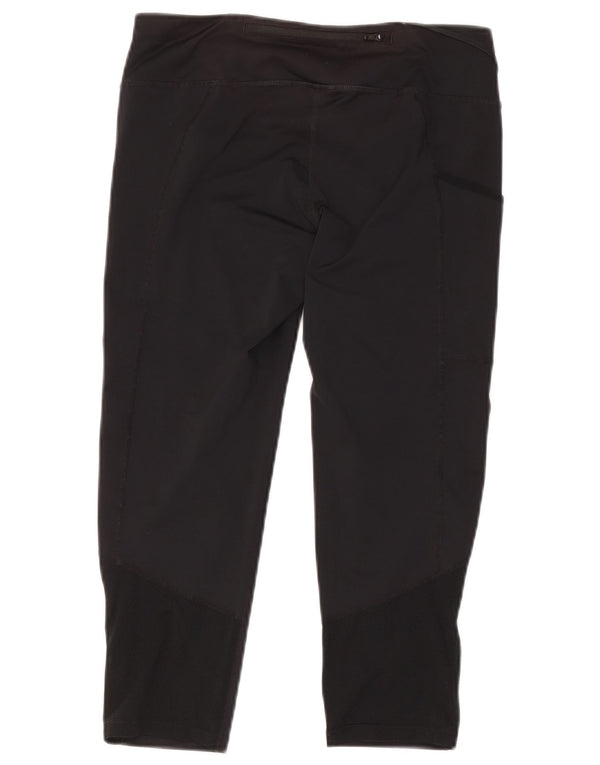 Leggings Nike Capri Femininas UK 14 Médias Pretas