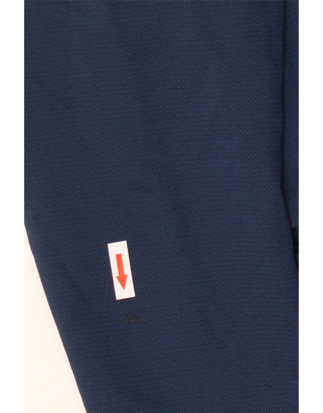 Jaqueta blazer masculina Zara com 2 botões EU 48 poliéster azul marinho médio