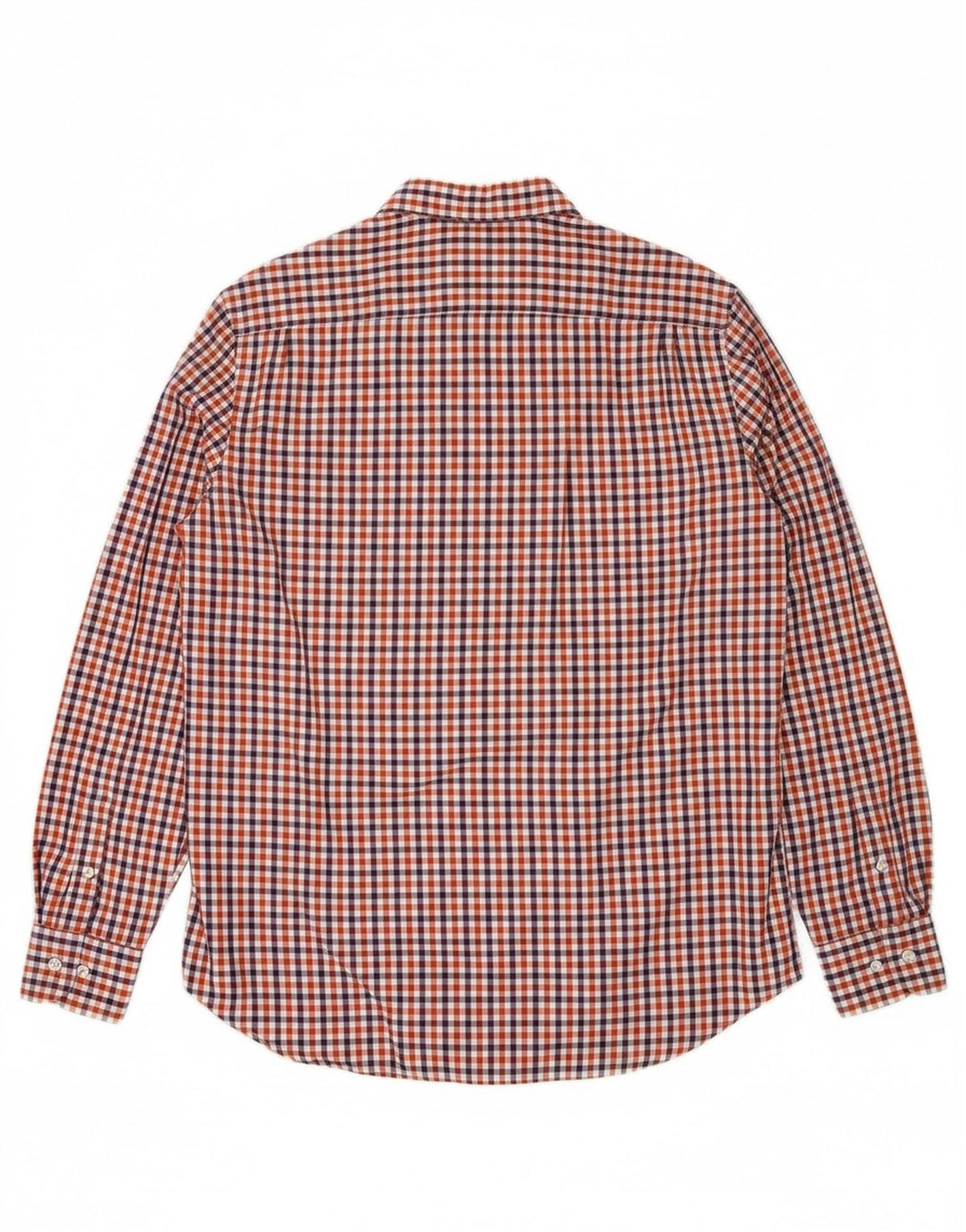 Camisa masculina de flanela de ajuste regular MASSIMO DUTTI grande xadrez multicolorida