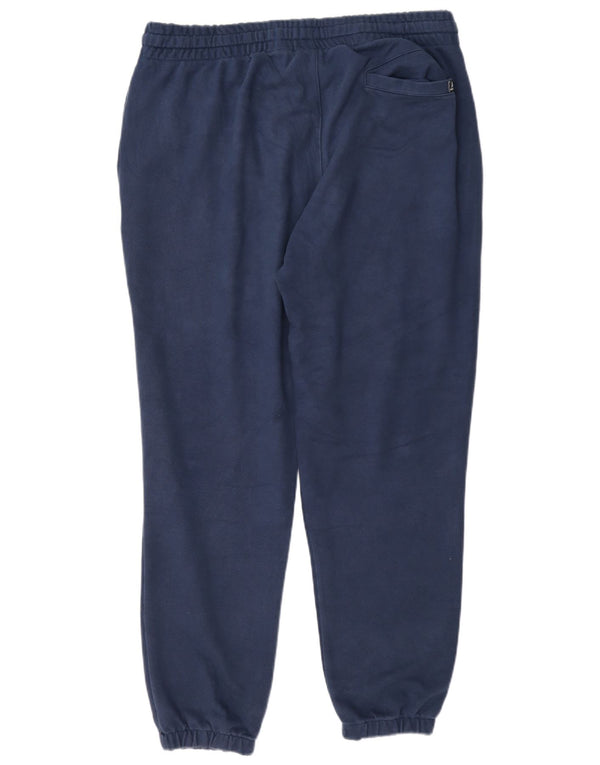 Calça de treino masculina New Balance Joggers grande azul marinho