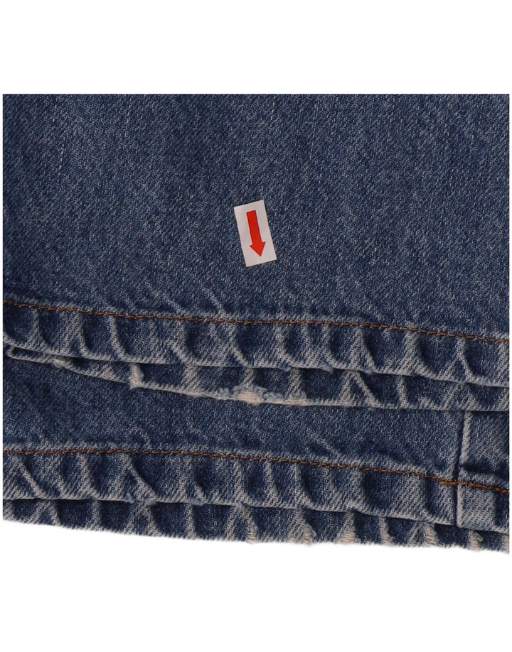 Calça jeans reta masculina WRANGLER W38 L30 azul