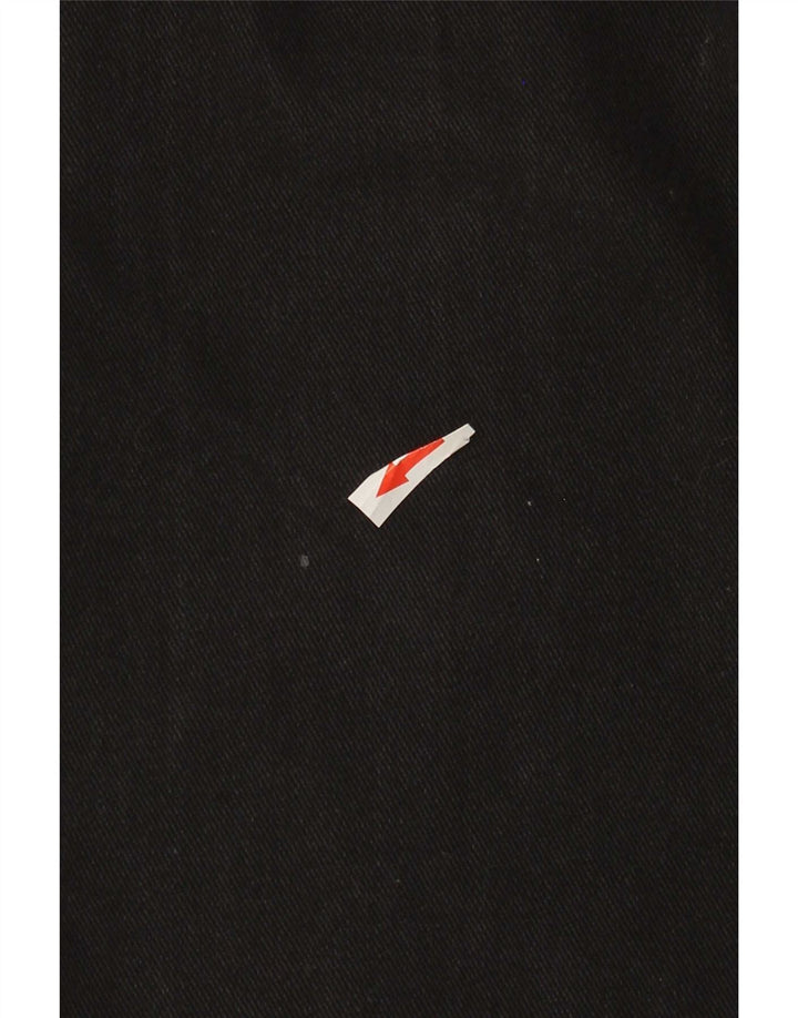 Jeans retos femininos Levi's W32 L28 algodão preto