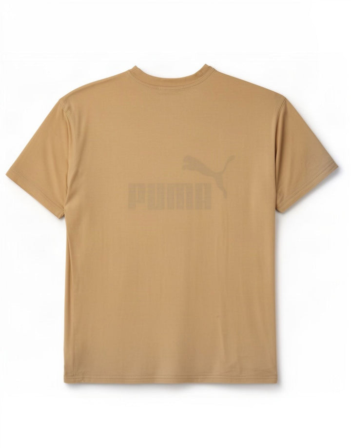 Puma Camiseta Masculina Graphic Top Pequeno Amarelo
