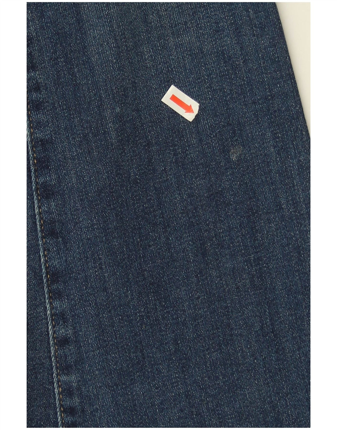 Calça jeans feminina Levi's cintura alta larga W25 L32 algodão azul marinho