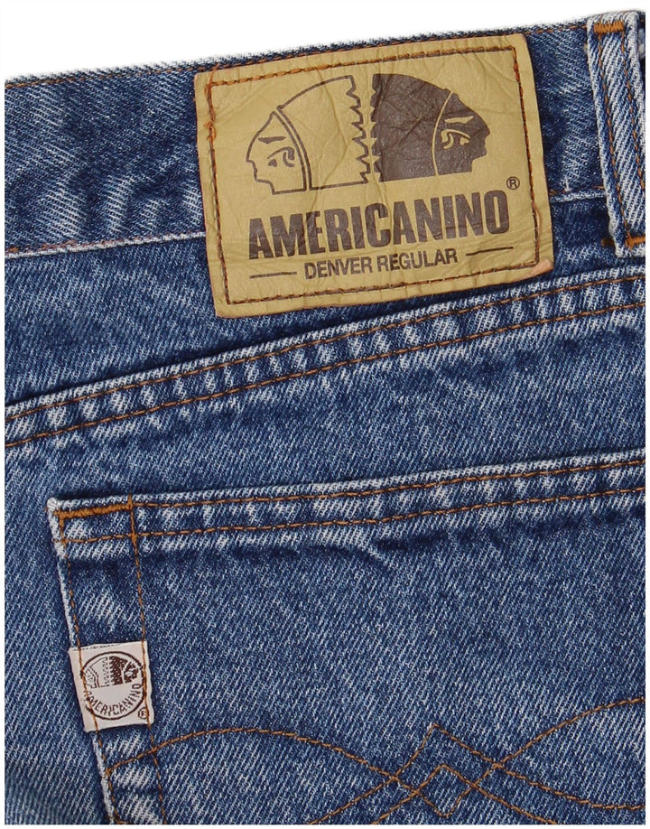Calça jeans reta masculina AMERICANINO W34 L28 azul