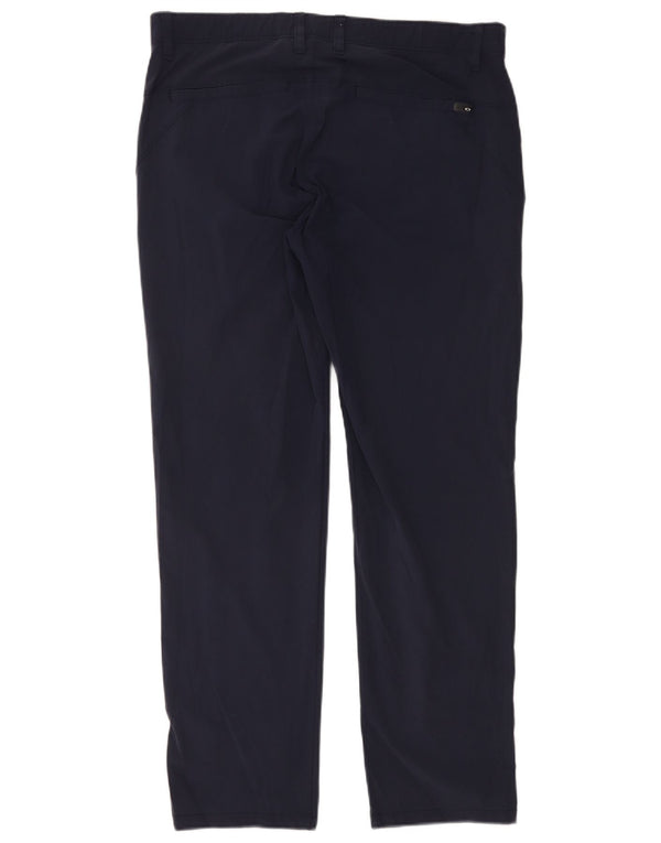 OAKLEY Mens Regular Fit Chino Trousers W36 L32 Navy Blue