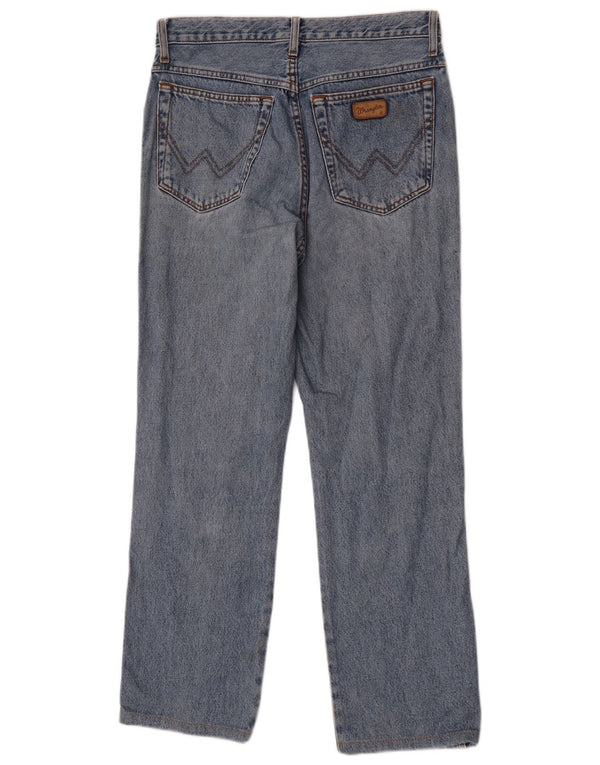 Wrangler Masculino Texas Straight Jeans W31 L29 Azul Algodão