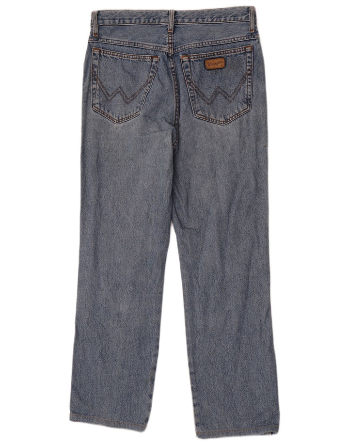 Wrangler Masculino Texas Straight Jeans W31 L29 Azul Algodão