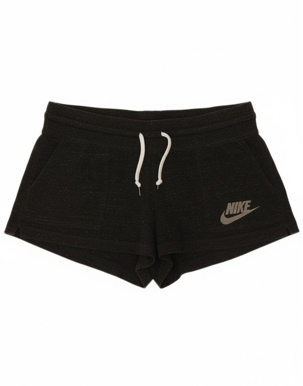 Shorts esportivos femininos Nike UK 14 cinza médio manchado