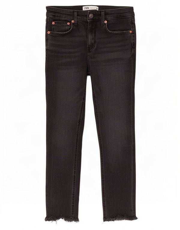 Zara Jeans Slim Feminino EU 36 XS W26 L24 Preto