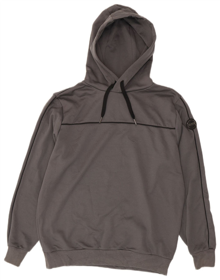 Colmar Mens Hoodie Jumper XL Cinza Poliéster