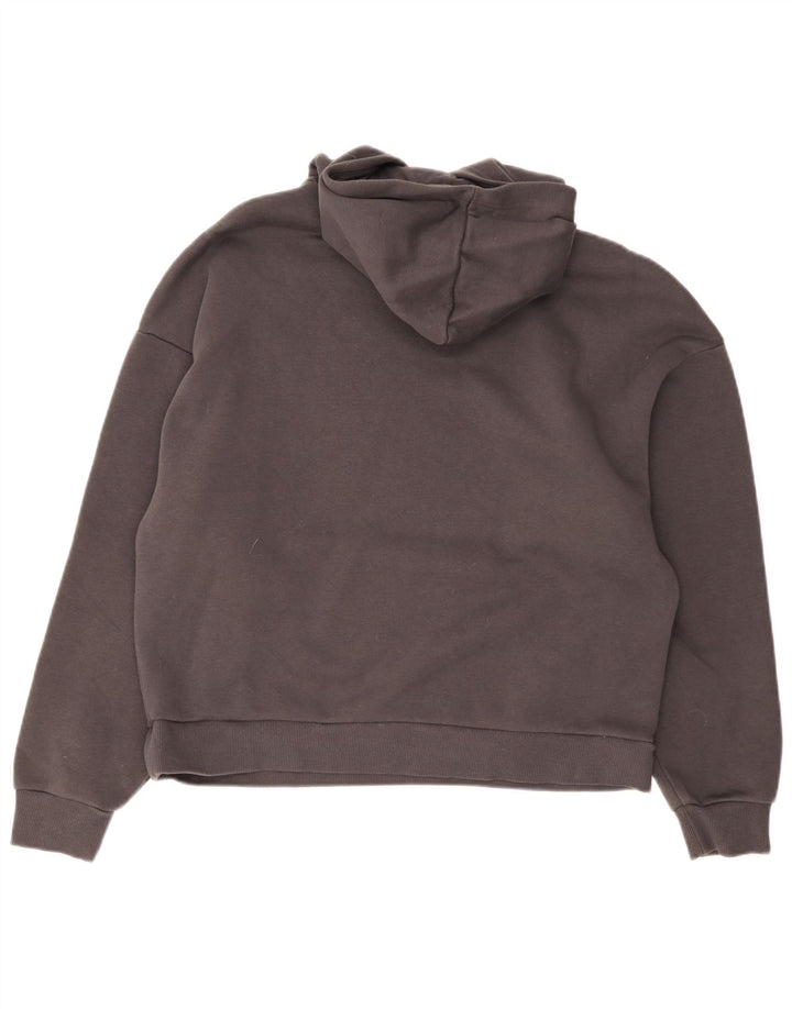 Puma Mens Hoodie Jumper Grande Algodão Cinza