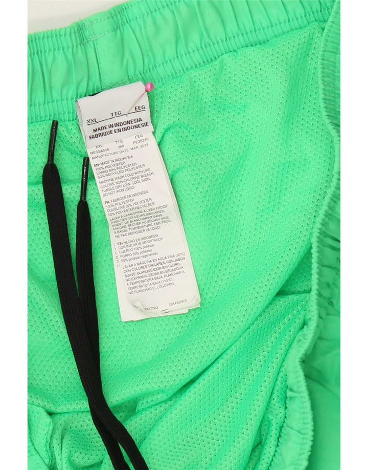 Shorts esportivos masculinos Nike 2XL poliéster verde
