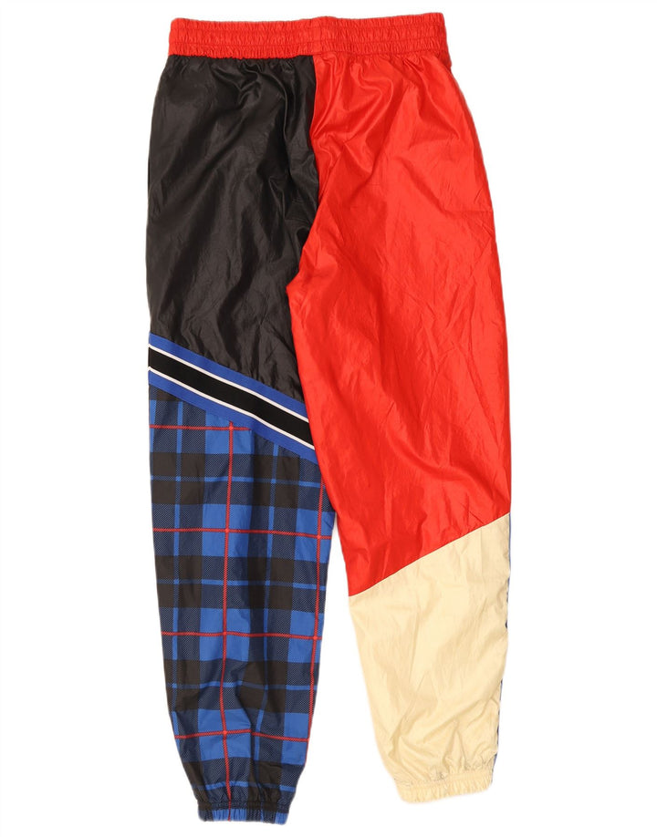 Calça de treino masculina Nike joggers pequena poliéster xadrez multicolorido