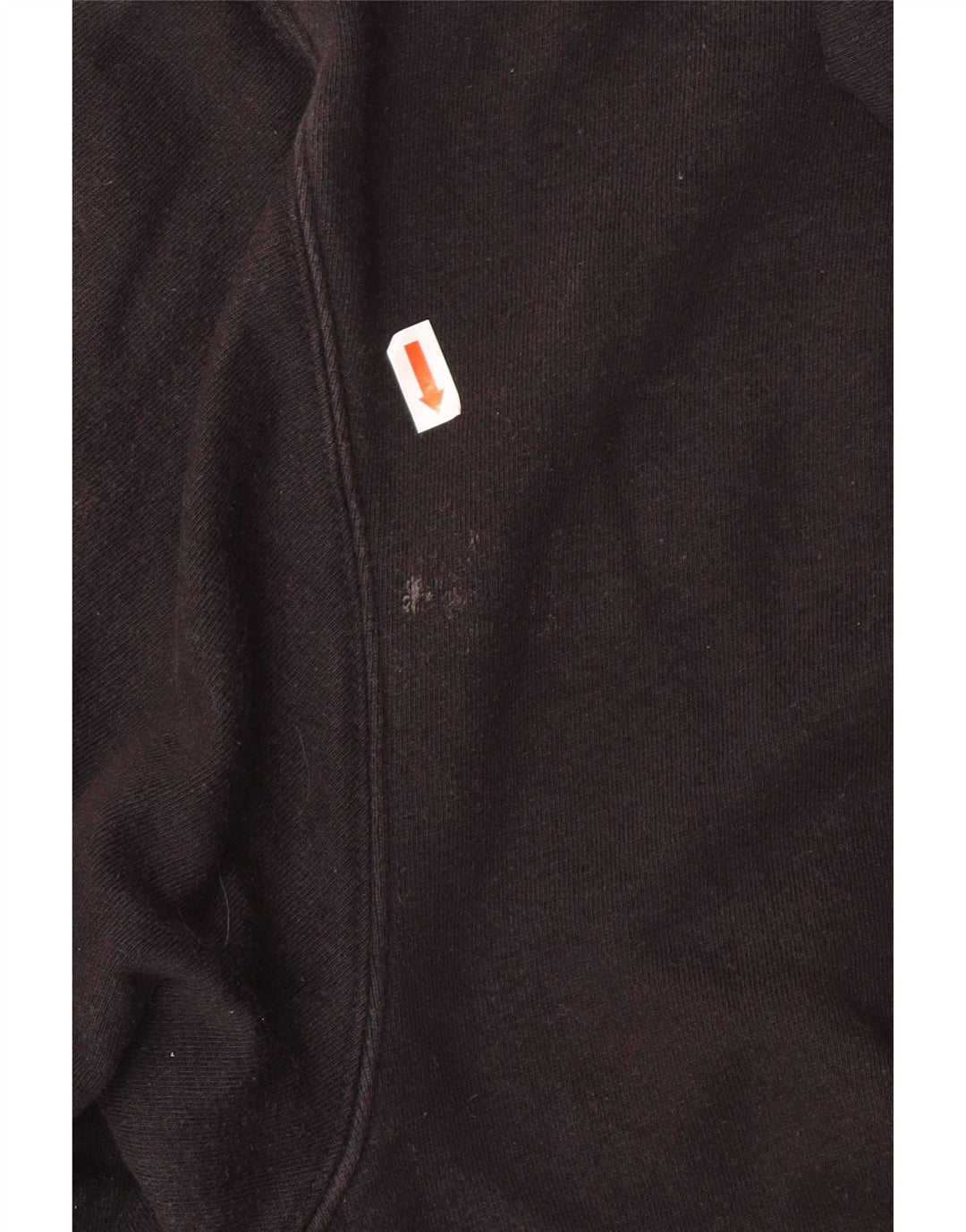 ADIDAS Mens Graphic Hoodie Jumper Grande Algodão Preto