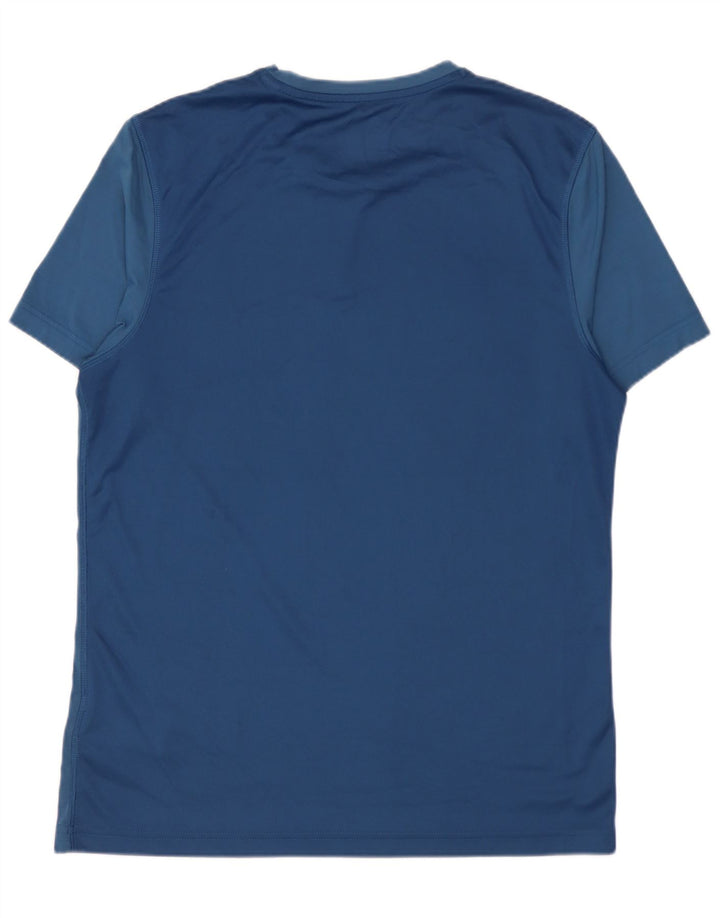 Camiseta masculina Reebok Top médio azul nylon
