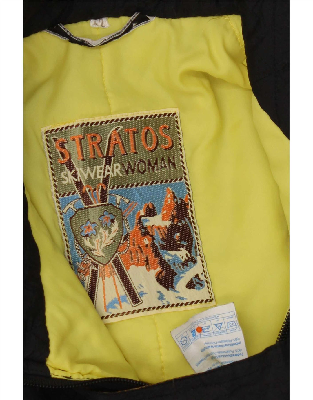Macacão de esqui feminino Stratos IT 42 médio preto nylon