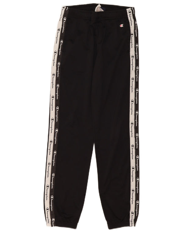 Calça esportiva Champion Boys Graphic Joggers 11-12 anos grande preta