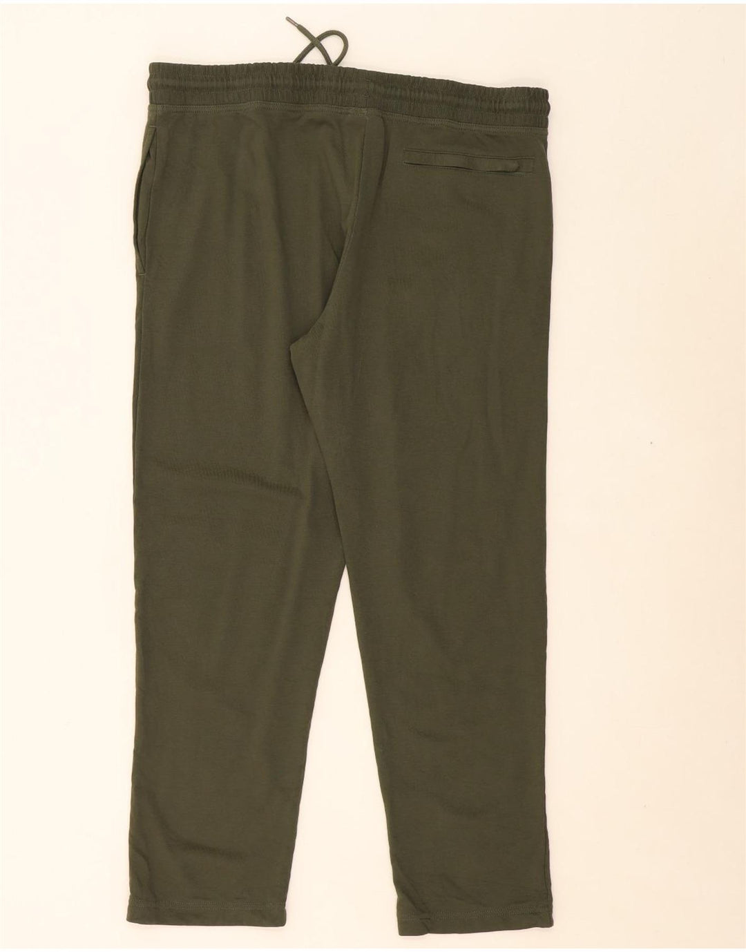MARKS & SPENCER Womens Tracksuit Trousers UK 18 XL  Khaki Cotton Vintage Marks & Spencer and Second-Hand Marks & Spencer from Messina Hembry 