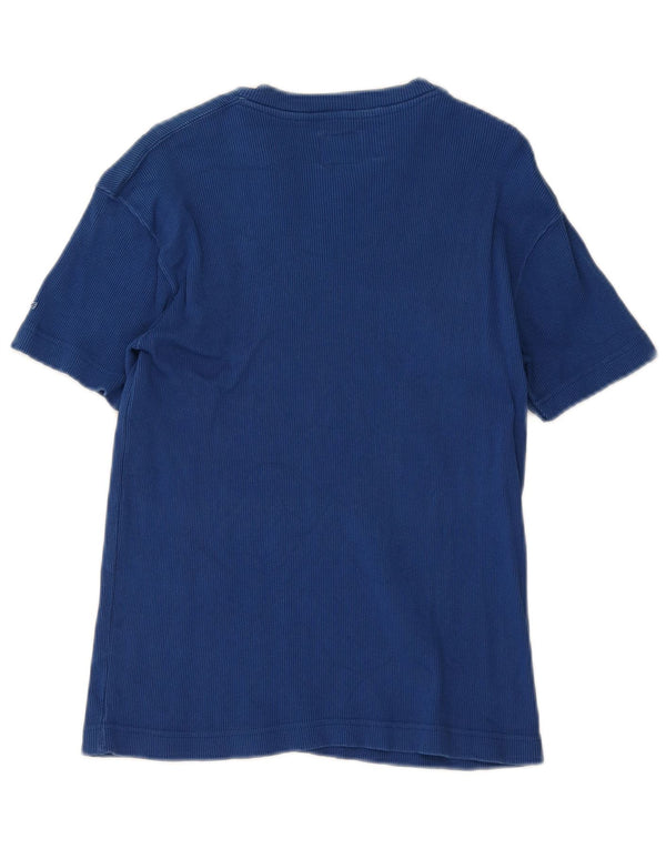 Camiseta Feminina Energie Top Grande Algodão Azul