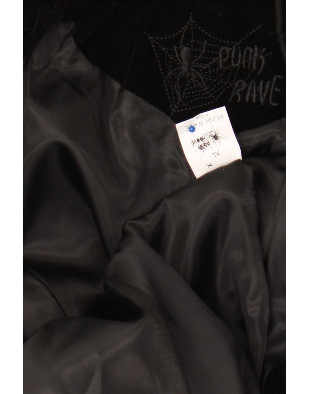Casaco Blazer Feminino UK 18 XL Preto Paisley Poliéster
