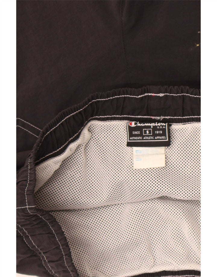 Shorts de natação masculino Champion pequeno preto nylon