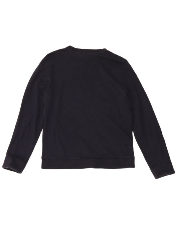 Tommy Hilfiger moletom gráfico masculino jumper pequeno algodão azul marinho