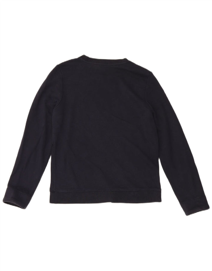 Tommy Hilfiger moletom gráfico masculino jumper pequeno algodão azul marinho