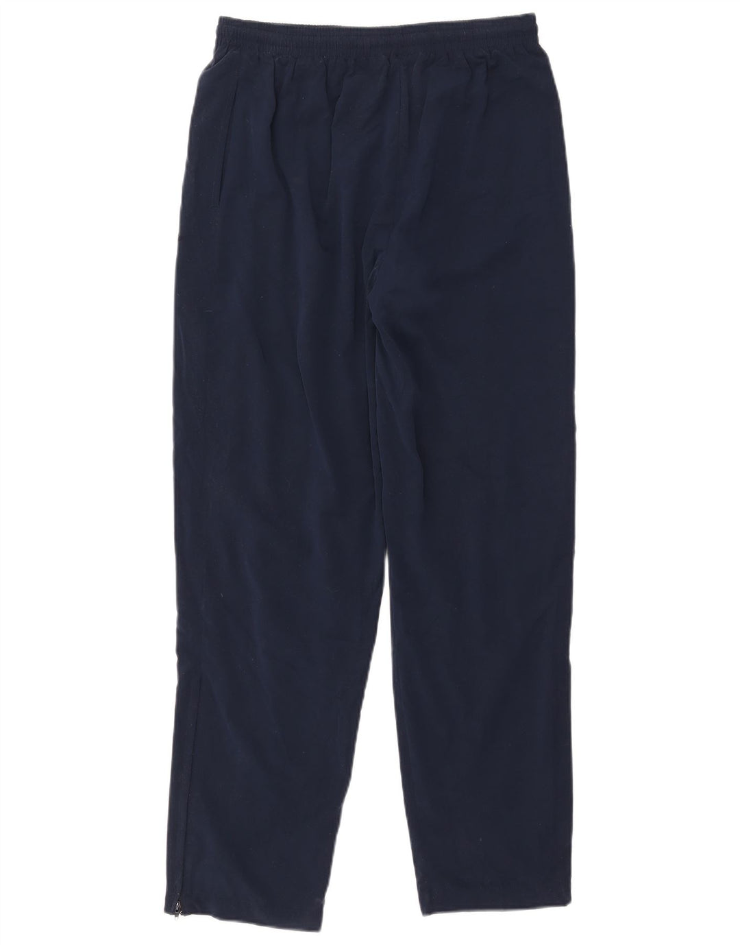 Calça de treino feminina Lotto UK 16 grande poliéster azul marinho