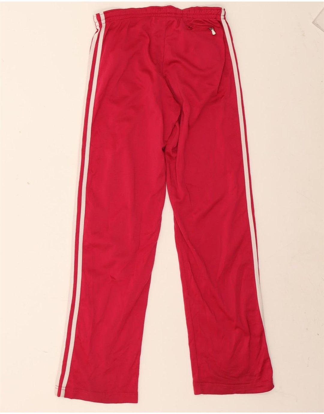 Calças de treino Adidas meninas 13-14 anos rosa poliéster