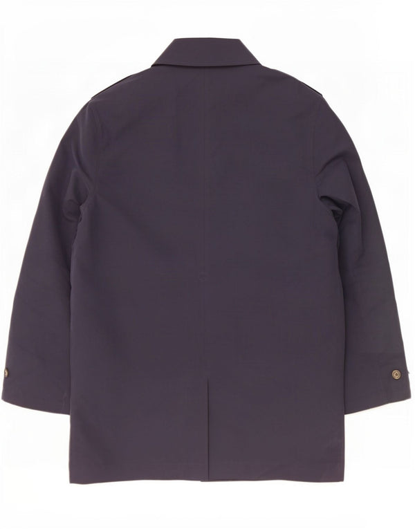 Sobretudo masculino da roupa da tripulação UK 44 2XL poliéster azul marinho